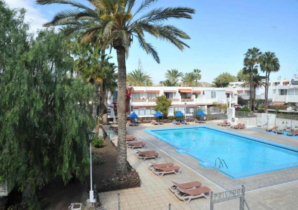 Studio-Appartement El Chaparral Con Hermosa Vista Y Piscina Arona  Bagian luar foto